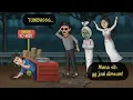 Buka Usaha diganggu Hantu | KOMPILASI #HORORKOMEDI Animasi Lucu, Kartun Hantu