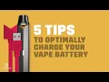 How to optimally charge your ePod 2 ePod 2 battery Vuse Canada