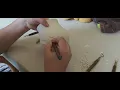 Burnt Earth Pottery carving luminaries