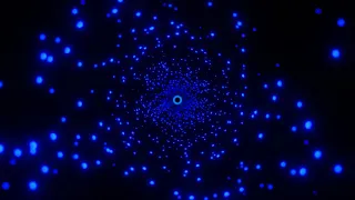 Blue Bokeh - VJ LOOP NEON Tunnel Abstract Background Simple Light Pattern 4k Screensaver