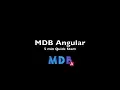 Material Design for Bootstrap Angular - 5 min Quick Start