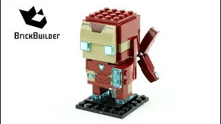 Lego BrickHeadz 41604 Iron Man MK50 - Lego Speed Build