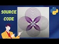 Python turtle spirograph tutorial Python circular design Spirograph art Spirograph 28