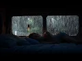 Download Lagu Heavy Rain on Camping Car Window for Deep Sleep - Night Thunderstorm for Insomnia