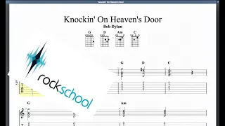 Download Knockin' On Heavens Door Rockschool Debut Grade Acoustic Guitar MP3
