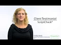 Client testimonial ScriptCheck