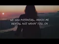 sombr - Potential (Lyrics)