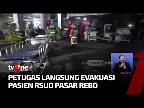 Ruang IGD RSUD Pasar Rebo Terbakar, Diduga Akibat Korsleting Listrik