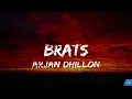 Brats - Arjan Dhillon ( LYRICS VIDEO ) Arjan Dhillon New Song | New Punjabi Songs 2024