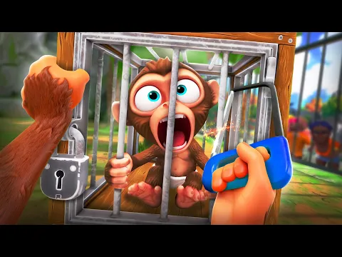 Video Thumbnail: หาวิธีช่วยน้องลิง...จิมมี่จะต้องรอด !!! EP2 (ลิงข่อย) | I Am Monkey VR