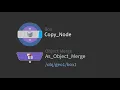 Houdini Copy Node and paste it as an Object Merge script in the description