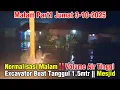 Download Lagu Normalisasi Malam‼️Volume Air Tinggi Excavator Buat Tanggul 1.5mtr || Lokasi mesjid  #dedimulyadi