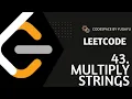 LeetCode 43 Multiply Strings C Hindi Easy Explanation