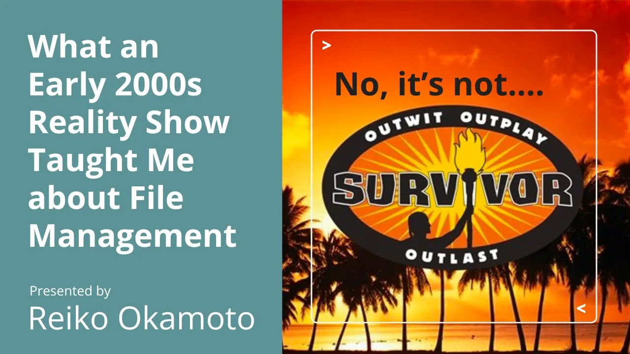 Image from What an Early 2000s Reality Show Taught Me about File Management