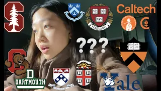 COLLEGE DECISION REACTIONS 2021 Ivies Stanford Caltech