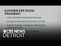 Summer EBT food program available in Michigan