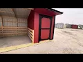 10x26 Loafing Shed TriWood Buildings