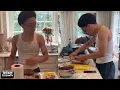 TI s Son King Harris Shocked After He Walked Up On Major Harris Cooking In The Kitchen