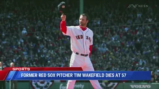 Former Red Sox pitcher Tim Wakefield dies at 57