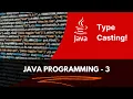Type casting - Java Programming tutorial in Tamil