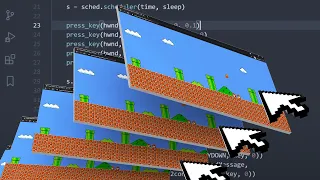 How To Send Inputs to Multiple Windows Minimized Windows with Python Or Die Trying