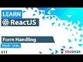ReactJS Form Handling Tutorial in Hindi Urdu