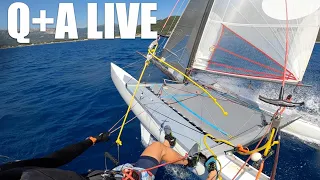 Q+A Live – Catamaran Sailing Questions: answered!