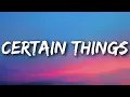 Download Lagu James Arthur - Certain Things (Lyrics)