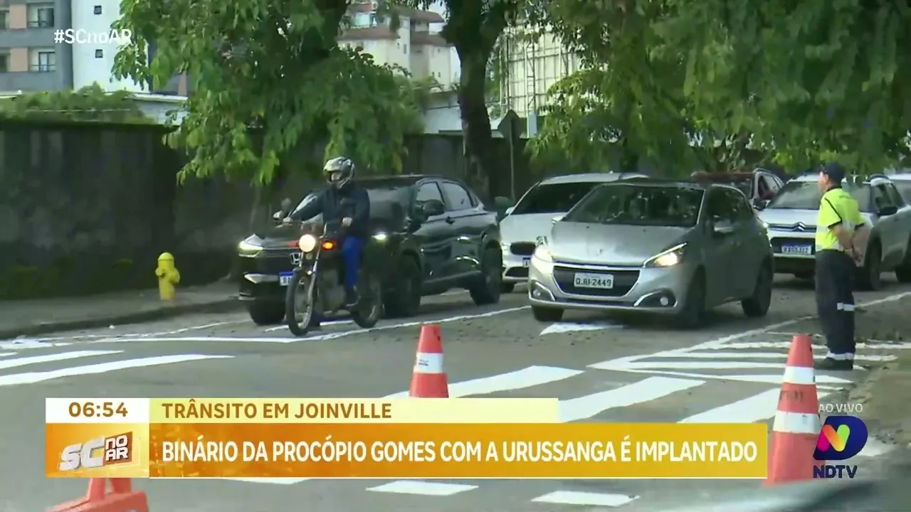 Importante binário de Joinville entra em funcionamento