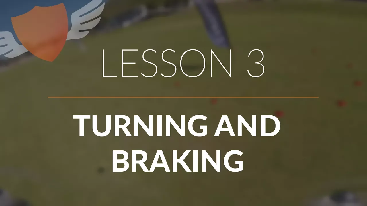 How-to Fly FPV Quadcopter/Drone // Beginner: Lesson 3 // Turning and Braking