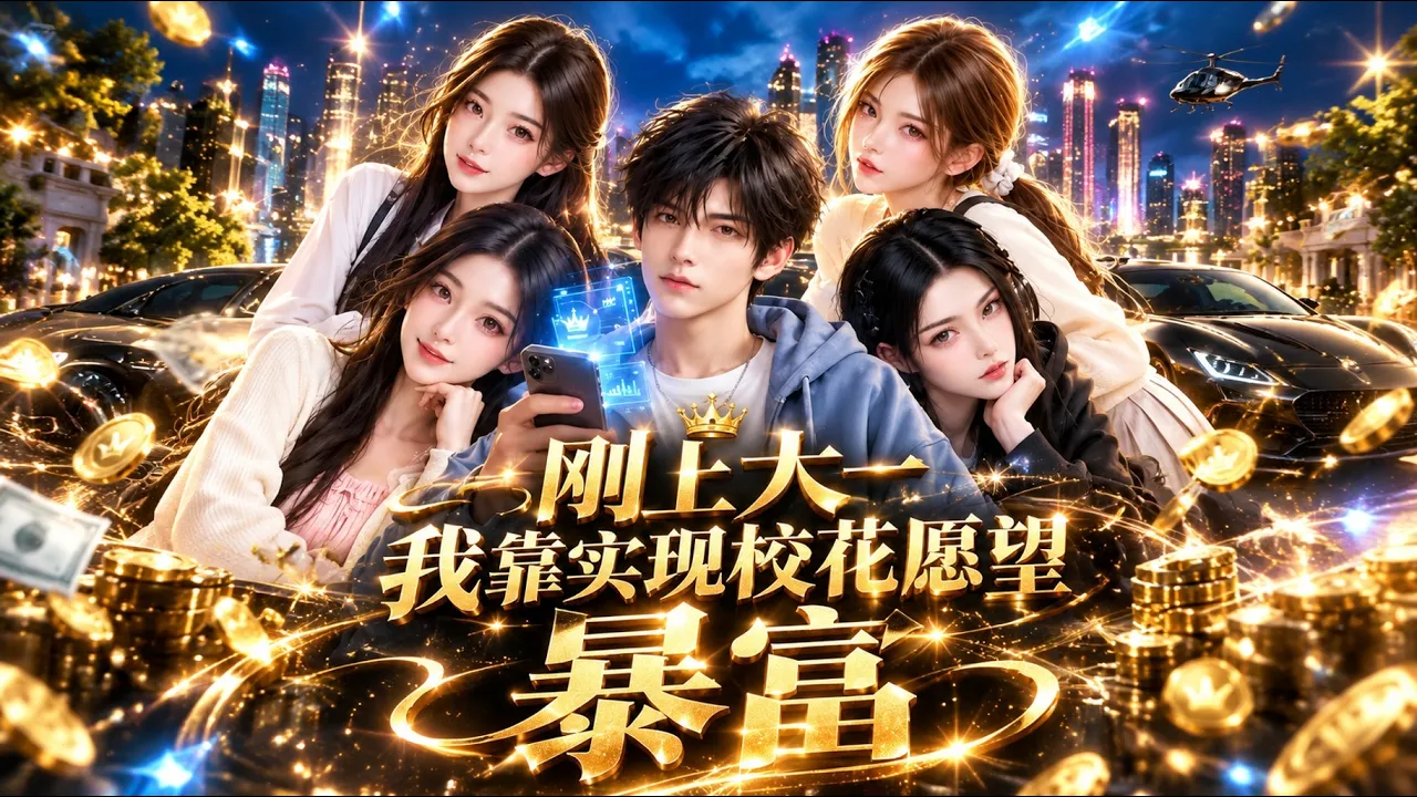 刚上大一,我靠实现校花愿望暴富