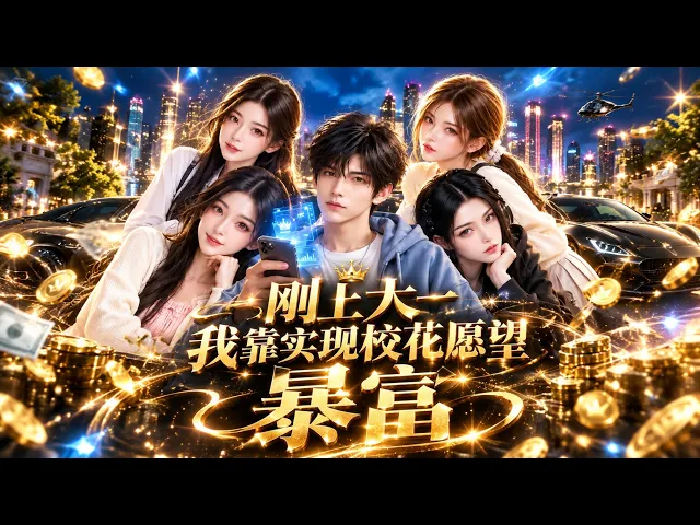 刚上大一，我靠实现校花愿望暴富