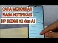 Download Lagu Cara Mengubah Nada Notifikasi Xiaomi Redmi A2 dan A1