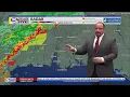 FORECAST Severe storms entering the Gulf Coast