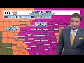 DFW Weather Warning remains in place as extreme heat stays in North Texas