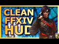 Clean FFXIV UI setup - Hud Tips Hidden Hotbars