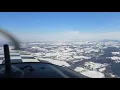 Chilly flight to Lancaster PA