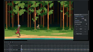 Auto Parallax Animation in Aseprite