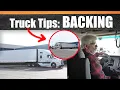 Truck Tips How to back up a tractor-trailer
