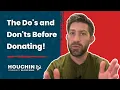 Foods to Eat Before Donating Blood Pre-Donation Food List
