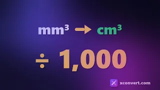mm3 to cm3 It s 1 000 Not 10
