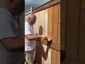 Stain Your Fence The EASY Way