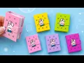 How to Make a CUTE Mini Paper Notebook - Easy DIY Stationery