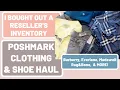 I Bought Out A Reseller s Inventory Clothing Shoe Thrift Haul POSHMARK - Burberry Everlane MORE