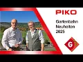 Lagu PIKO [V166] Goldener Gartenbahn-Herbst – mit Spur G Neuheiten durch die Saison