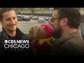 PAWS Chicago held adoption event at Salt Shed in Goose Island