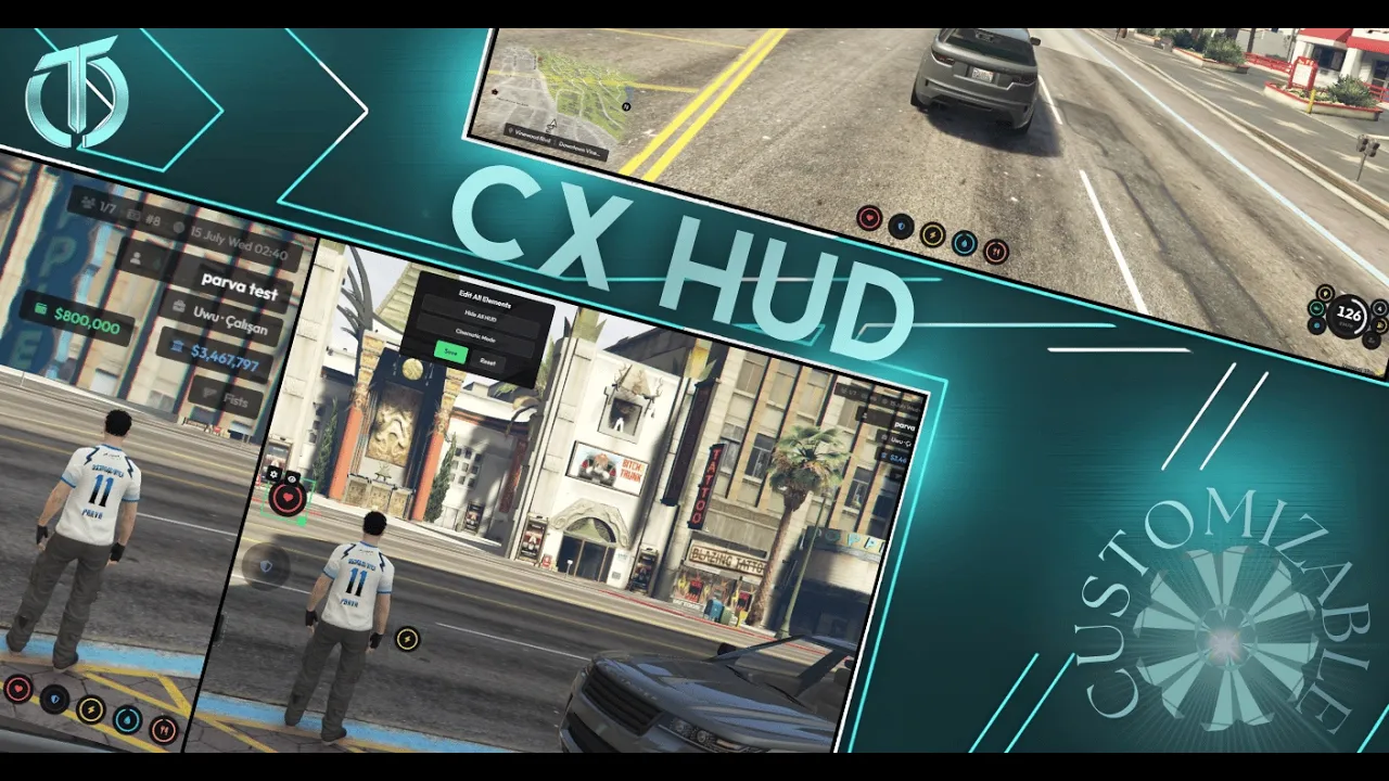 CX HUD [QB/QBX/ESX] video