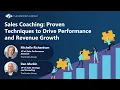 Sales Coaching Proven Techniques to Drive Performance and Revenue Growth
