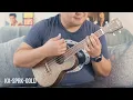 Lagu Stardust Gold Sparkle Concert Ukulele - Sound Sample