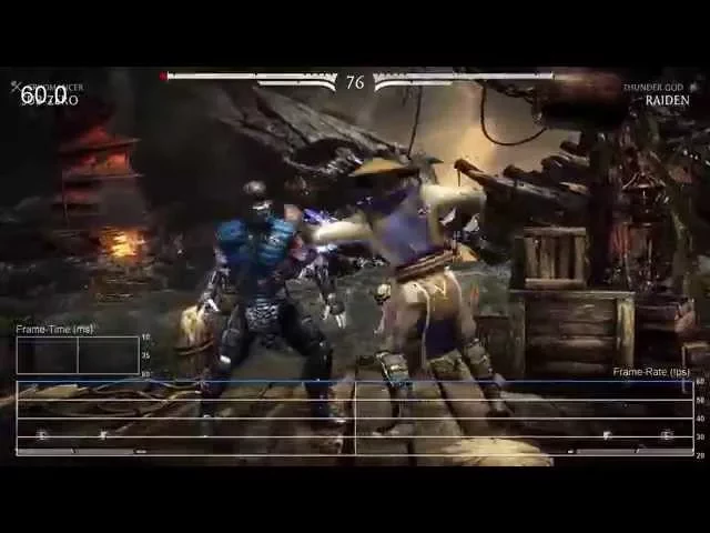 [60fps] Mortal Kombat X: PS4 Frame-Rate Test
